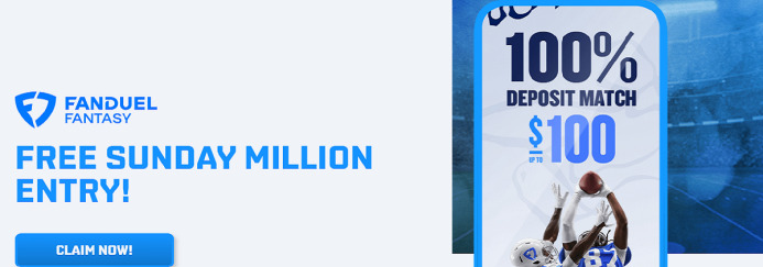 FanDuel DFS Promo Code | 100% Deposit Match Up to $100