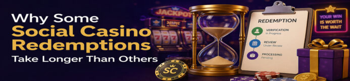 Why Some Social Casino Redemptions Take Longer (and How to Avoid Delays)
