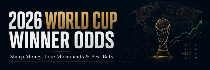 2026 World Cup Winner Odds: Sharp Money, Line Movements & Best Bets