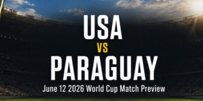 USA vs Paraguay on June 12 – World Cup