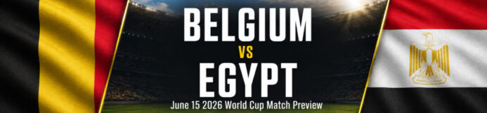 Belgium vs Egypt Prediction: World Cup Preview & Best Bet