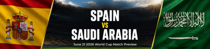Spain vs Saudi Arabia Prediction: World Cup Preview & Same Game Parlay – 6/21/2026