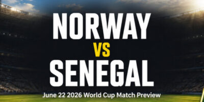 Norway vs Senegal World Cup Prediction June 22 Group I
