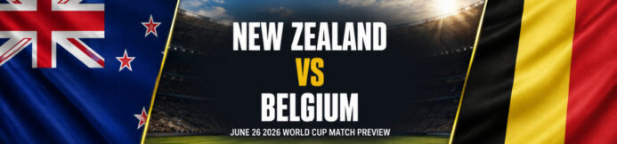 New Zealand vs Belgium Prediction: World Cup Preview & Best Bet