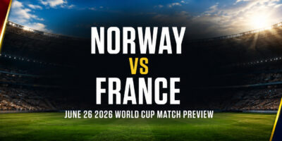 Norway vs France June 26 World Cup Group I