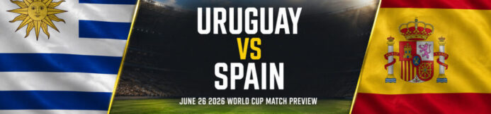 Uruguay vs Spain Prediction: World Cup Preview & Betting Picks – 6/26/2026