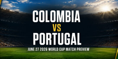 Colombia vs Portugal June 227 World Cup Group K
