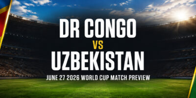 Dr Congo Uzbekistan June 27 Group K World Cup 2026