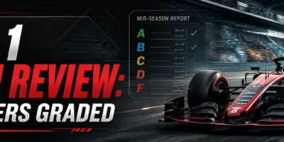 Formula 1 mid season review banner