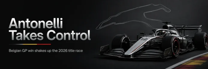 Is the F1 Title Race Already Over? Antonelli’s Championship Odds After Spa