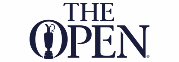 the open championship logo on white background